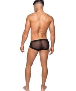 Hoser Stretch Mesh Micro Mini Short Black LG