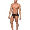 Hoser Stretch Mesh Micro Mini Short Black XL