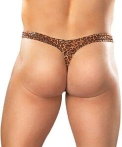 Male Power Wonder Thong Animal Print S/M