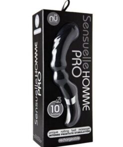 Sensuelle Homme Rechargeable Prostate Massager - Black