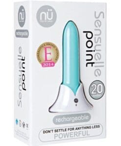 Sensuelle Point Rechargeable Bullet - Teal Blue