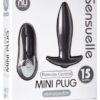 Sensuelle Remote Control Rechargeable Mini Plug - Black