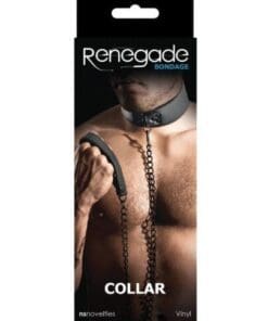 Renegade Bondage Collar - Black