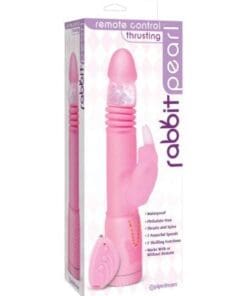 Remote Control Thrusting Rabbit Pearl - Pink