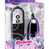 Deluxe Bullet Waterproof Vibe - Mutli-speed Purple