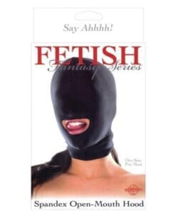 Fetish Fantasy Series Spandex Open Mouth Hood