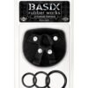 Basix Rubber Works Universal Harness Plus Size - Black