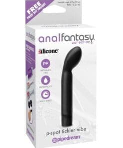 Anal Fantasy Collection P Spot Tickler Vibe - Black