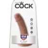 King Cock 6" Cock - Tan