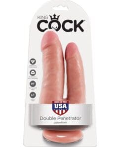 King Cock Double Penetrator - Flesh