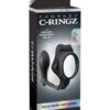 Fantasy C-Ringz Rock Hard Ass-Gasm Vibrating Ring - Black