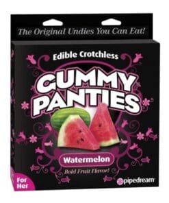 Edible Crotchless Gummy Panty - Watermelon