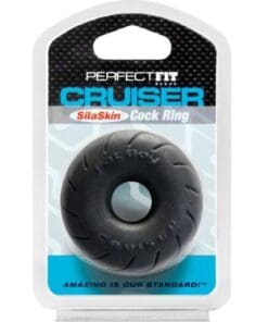 Perfect Fit SilaSkin Cruiser Ring - Black