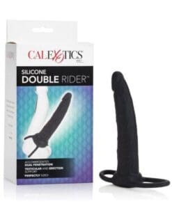 Double Rider Silicone 6.5" - Black