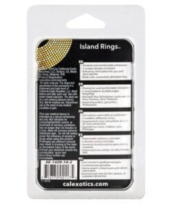 Silicone Island Rings - Purple