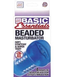 Basic Essentials Beaded Masturbator