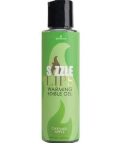 Sizzle Lips Warming Gel - 4.2 oz Bottle Caramel Apple