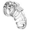 Shots Man Cage Chastity 3.5" Cock Cage Model 2 - Clear