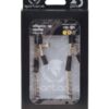 Spartacus Adjustable Alligator Nipple Clamps w/Link Chain