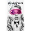 Sex & Mischief Satin Blindfold - Hot Pink