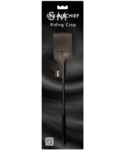 Sex & Mischief Riding Crop - Black