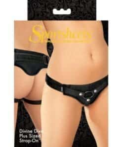 Sportsheets Divine Diva: Plus Size Harness - Black