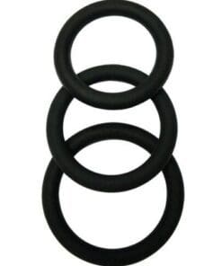 Malesation Cock Ring Set - Pack of 3