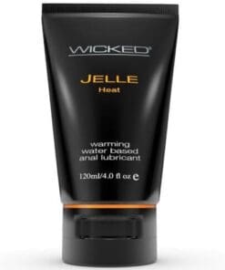 Wicked Sensual Care Jelle Warming Waterbased Anal Gel Lubricant - 4 oz