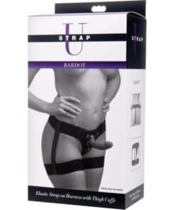 Strap U Bardot Elastic Strap-On Harness w/Thigh Cuffs