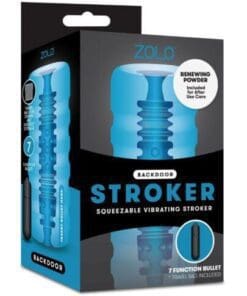 ZOLO Backdoor Squeezable Vibrating Stroker