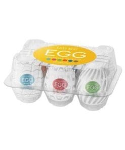 Tenga Egg Variety Standard Pack - Clear Pack of 6