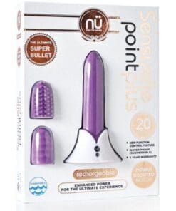 Sensuelle Point Plus Rechargeable Bullet - Purple