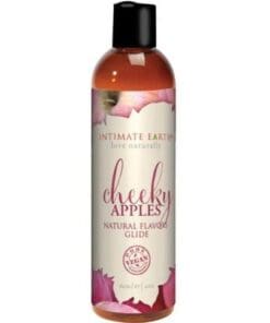 Intimate Earth Natural Flavors Glide - 60 ml Cheeky Apples