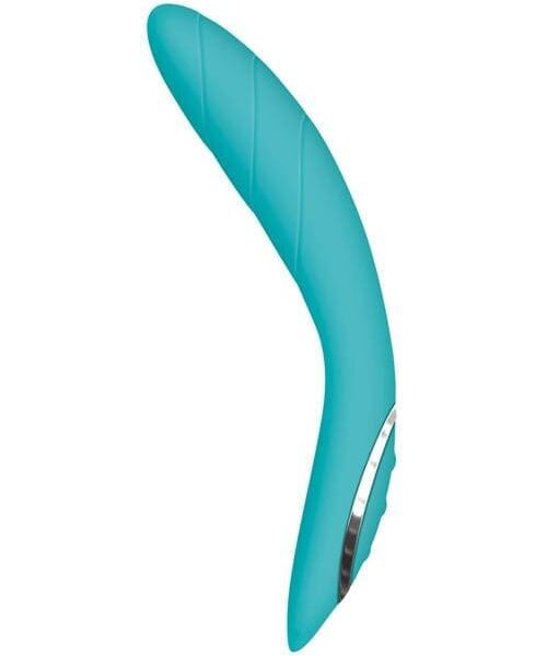 Adam & Eve G Gasm Curve Rechargeable Vibrator - Teal