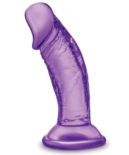 Blush B Yours Sweet n Small 4" Dildo w/ Suction Cup - Purple