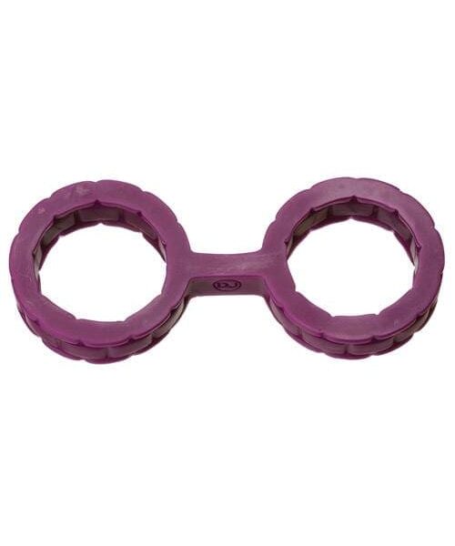 Japanese Bondage Silicone Cuffs Small - Purple