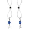 Bijoux de Nip Nipple Halos Moon & Star Charm - Blue/Clear