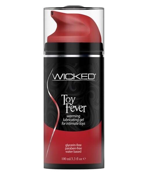 Wicked Sensual Care Toy Fever Water Based Warming Lubricant - 3.3 oz