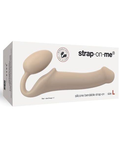 Strap On Me Silicone Bendable Strapless Strap On Large - Flesh