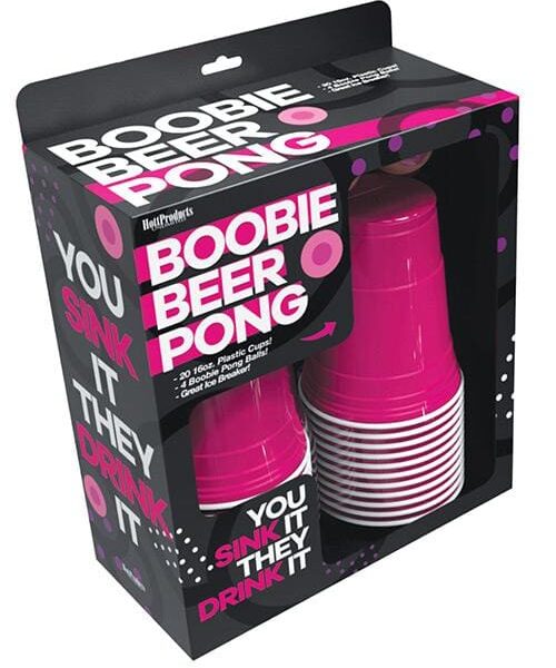 Boobie Beer Pong w/Cups & Boobie Balls