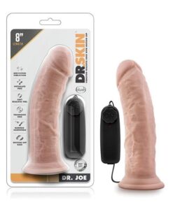 Blush Dr. Skin Dr. Joe 8" Cock w/Suction Cup - Vanilla