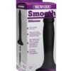 Vac-U-Lock Smooth Silicone Dong - Black