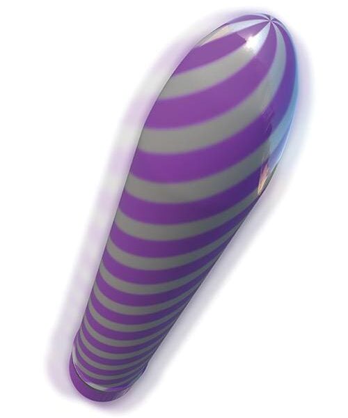 Classix Sweet Swirl Vibrator - Purple