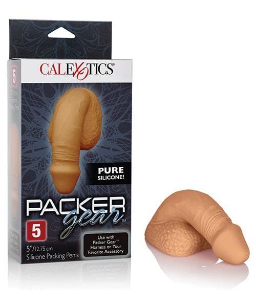 Packer Gear 5" Silicone Packing Penis - Tan