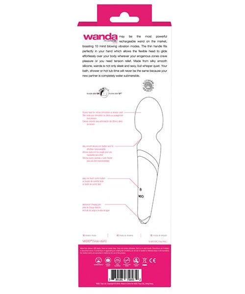 VeDO Wanda Rechargeable Wand - Foxy Pink