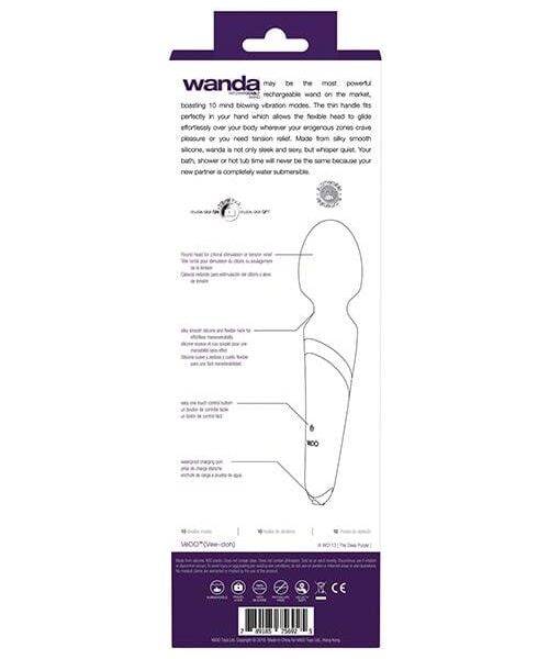 VeDO Wanda Rechargeable Wand - Deep Purple