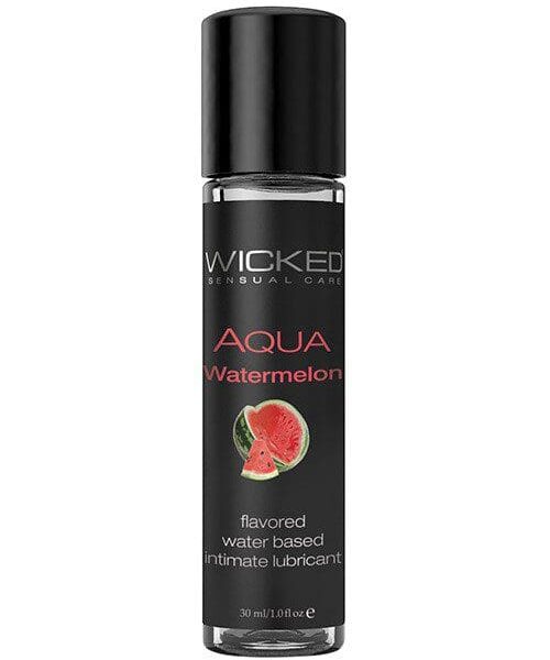 Wicked Sensual Care Aqua Waterbased Ludricant - 1 oz Watermelon