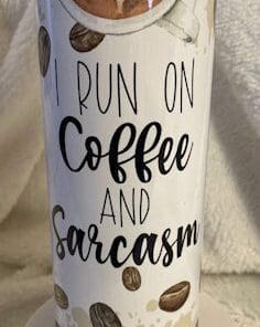 Coffee & Sarcasm 20 oz Tumbler