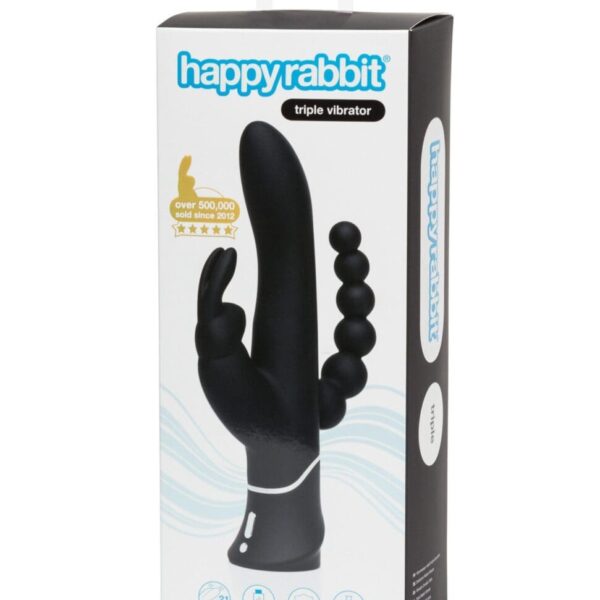 Happy Rabbit Triple Curve - Black