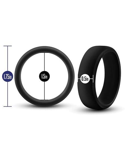 Blush Performance Silicone Go Pro Cock Ring - Black